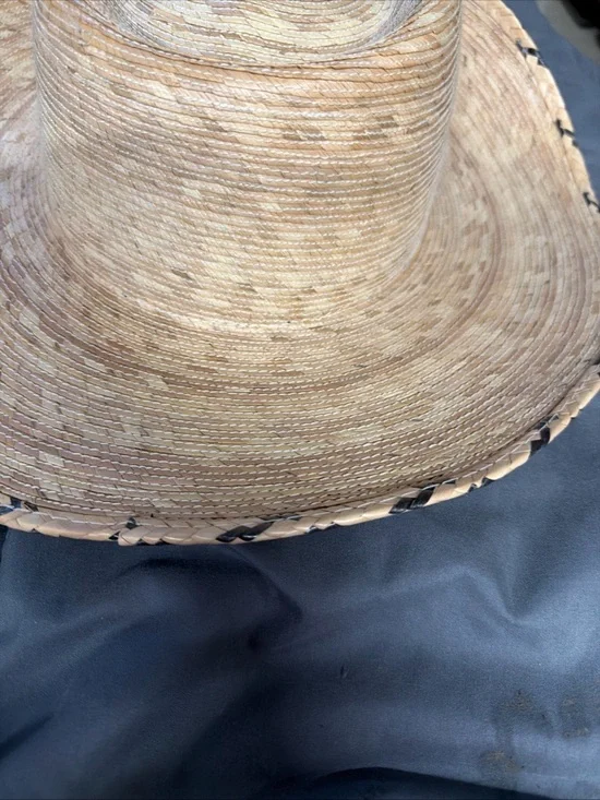 l*space Natural Straw Wide-Brim Beach Hat - Picture 14 of 16